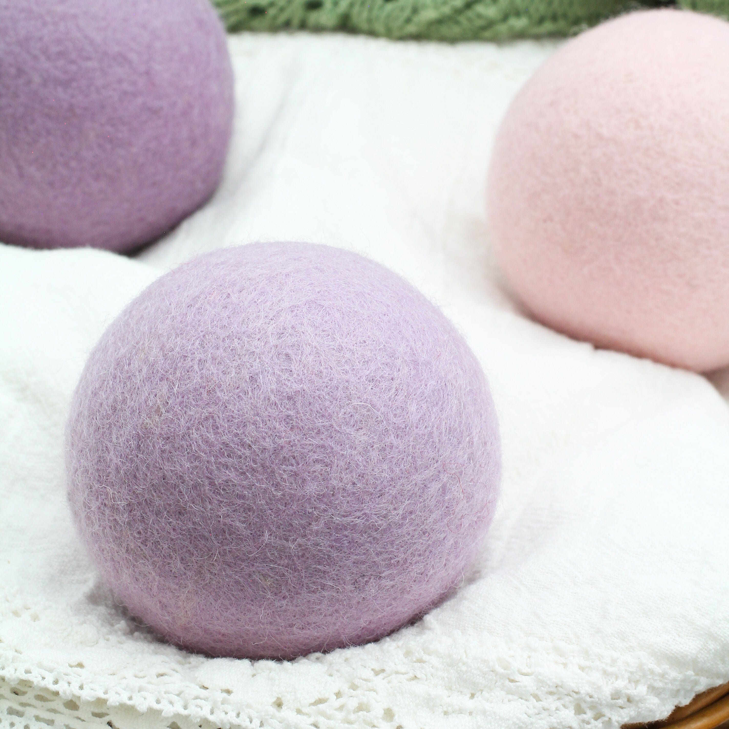 Friendsheep Eco Dryer Balls Amethyst Ombre Trio