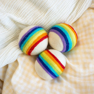 Friendsheep Eco Dryer Balls Classic Rainbow Trio