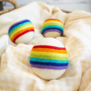 Friendsheep Eco Dryer Balls Classic Rainbow Trio