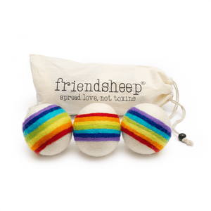 Friendsheep Eco Dryer Balls Classic Rainbow Trio
