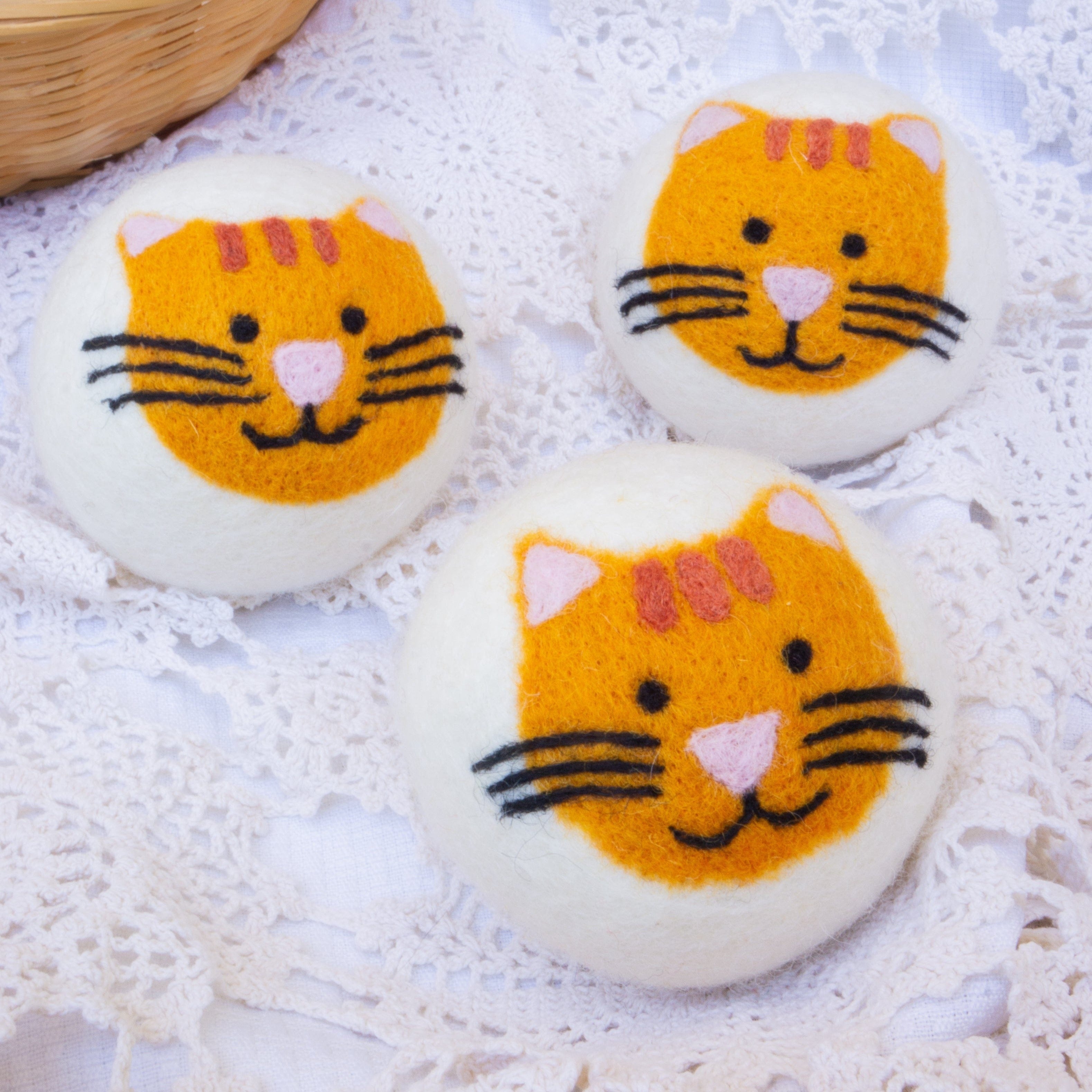 Friendsheep Eco Dryer Balls Cool Cats Trio - Limited Edition