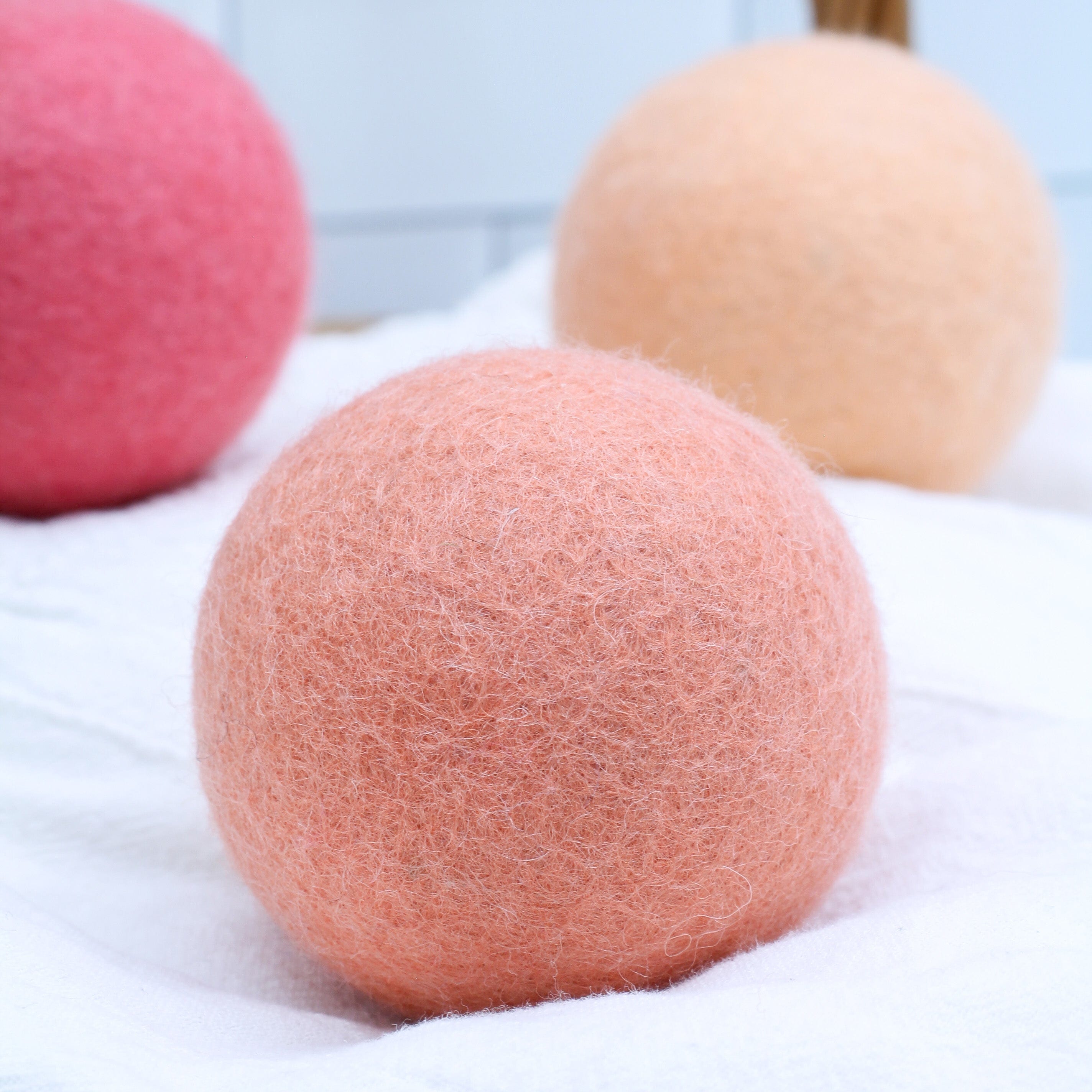 Friendsheep Eco Dryer Balls Coral Ombre Trio