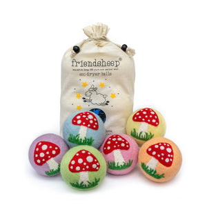 Friendsheep Eco Dryer Balls Enchanted Mushrooms - Limited Edition
