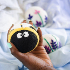 Friendsheep Eco Dryer Balls Butterfly Lavender Fields - Monarch