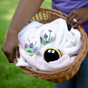 Friendsheep Eco Dryer Balls Butterfly Lavender Fields - Monarch