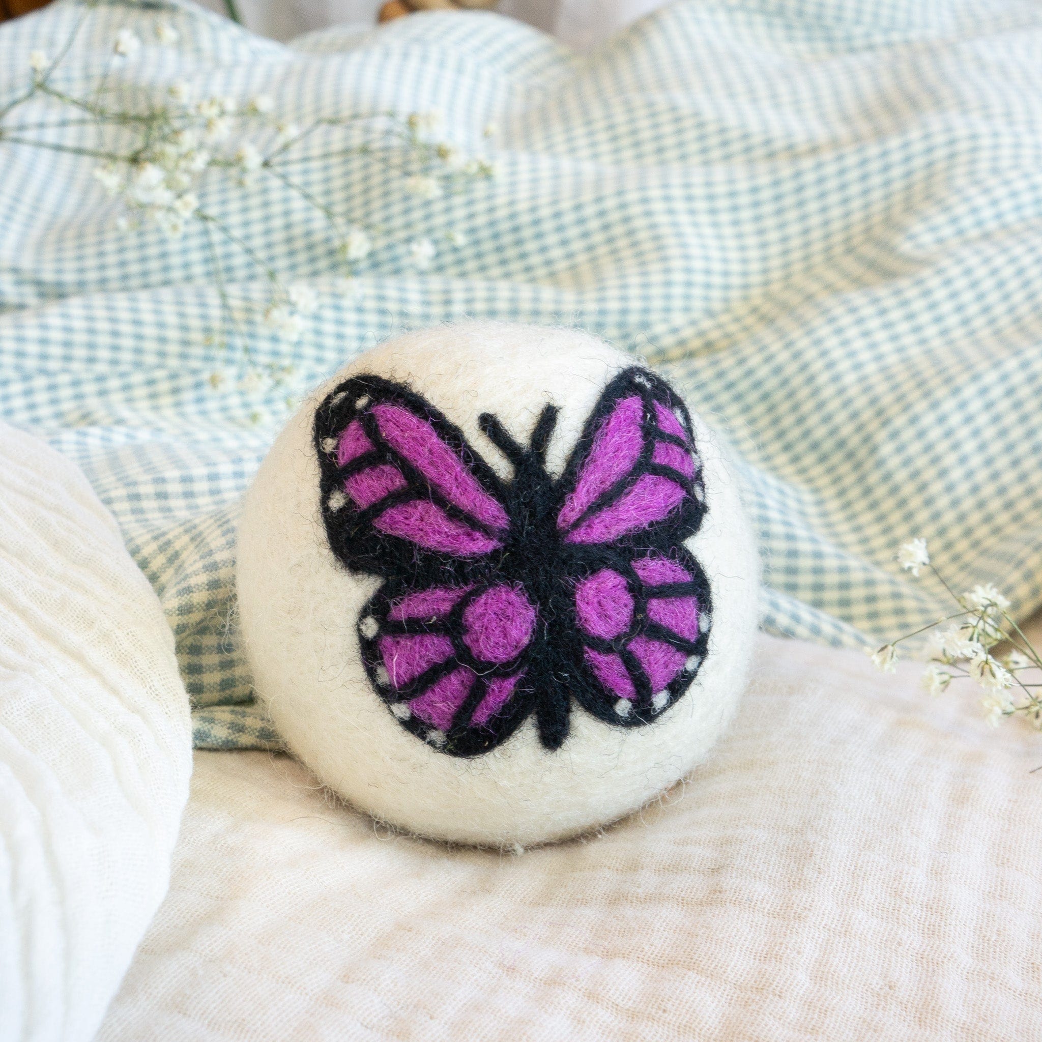 Friendsheep Eco Dryer Balls Moon Monarchs Butterfly Trio