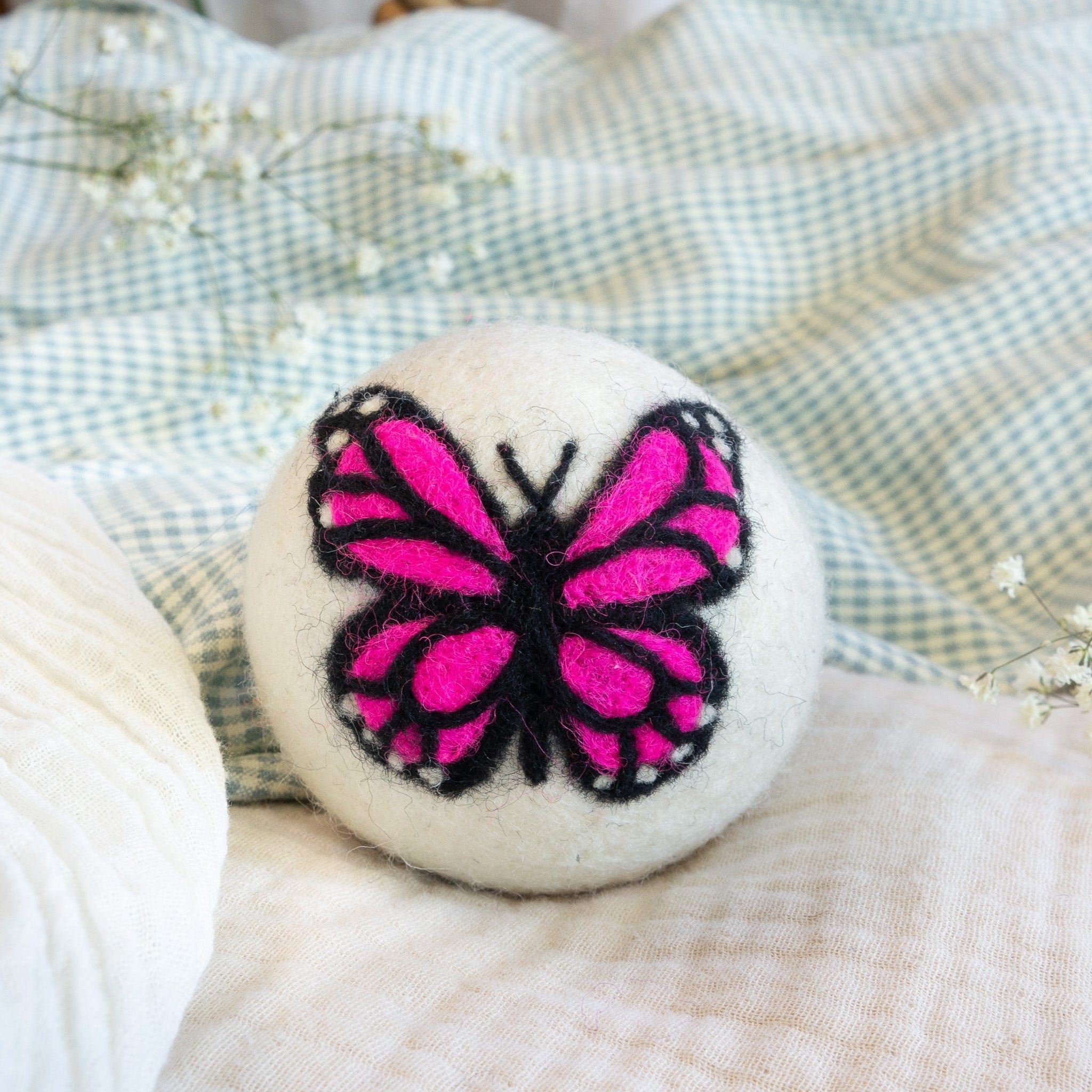 Friendsheep Eco Dryer Balls Moon Monarchs Butterfly Trio