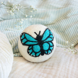 Friendsheep Eco Dryer Balls Moon Monarchs Butterfly Trio