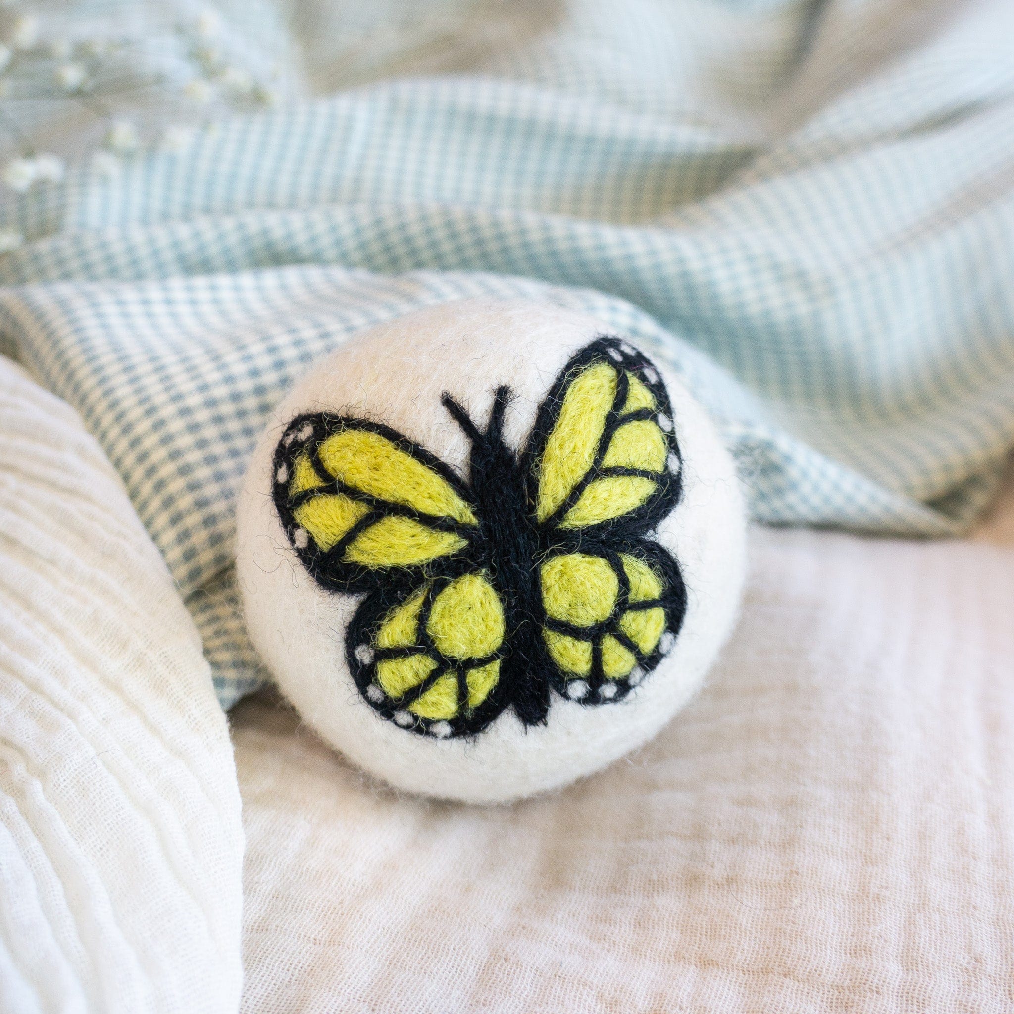 Friendsheep Eco Dryer Balls Sun Monarchs Butterfly Trio