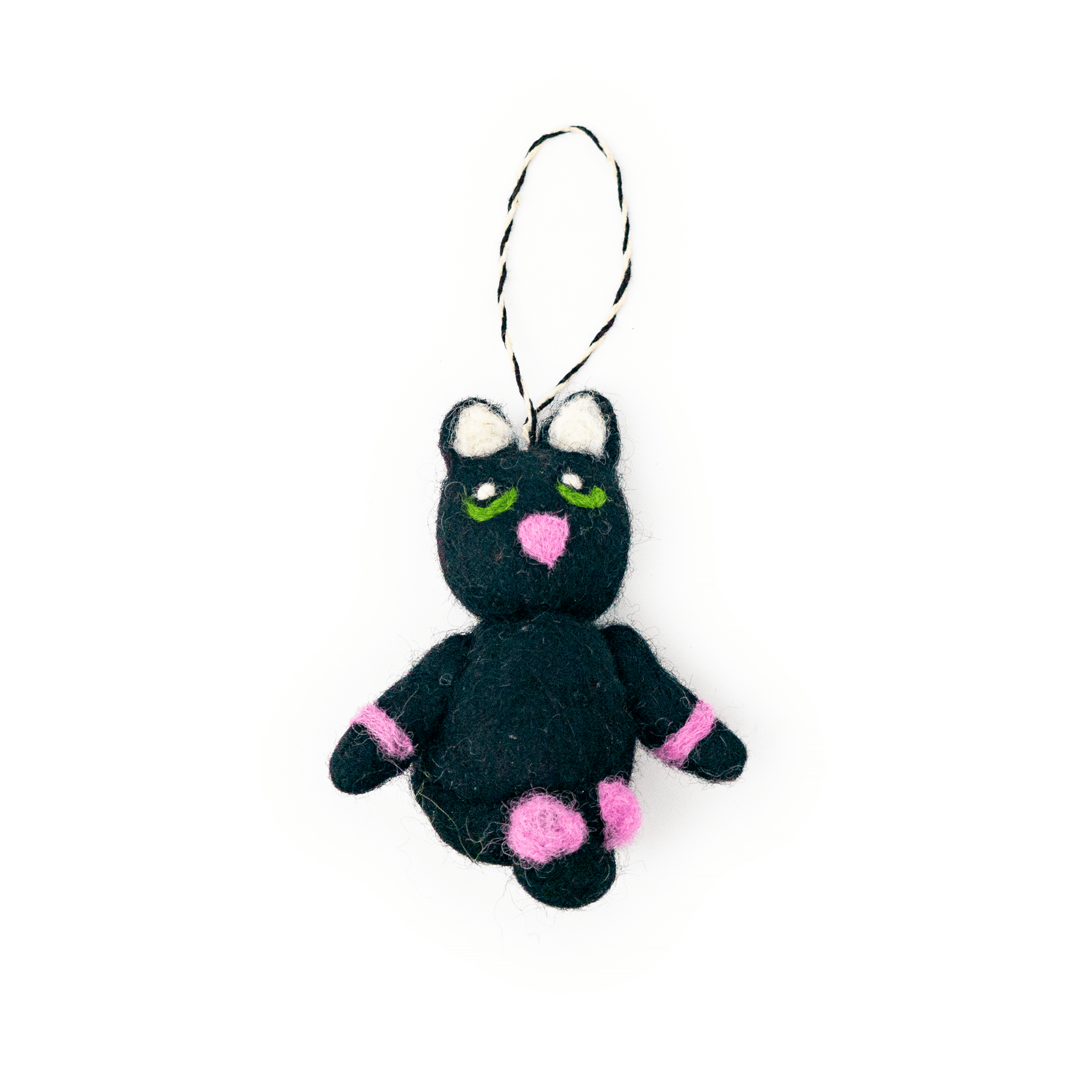 Friendsheep Sustainable Wool Goods Yogi The Black Cat