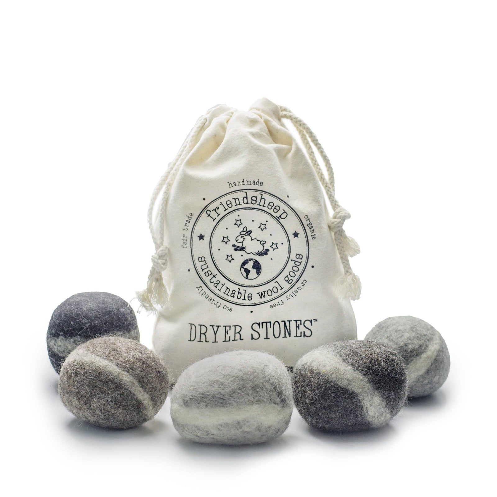 Friendsheep Eco Dryer Balls Dryer Stones