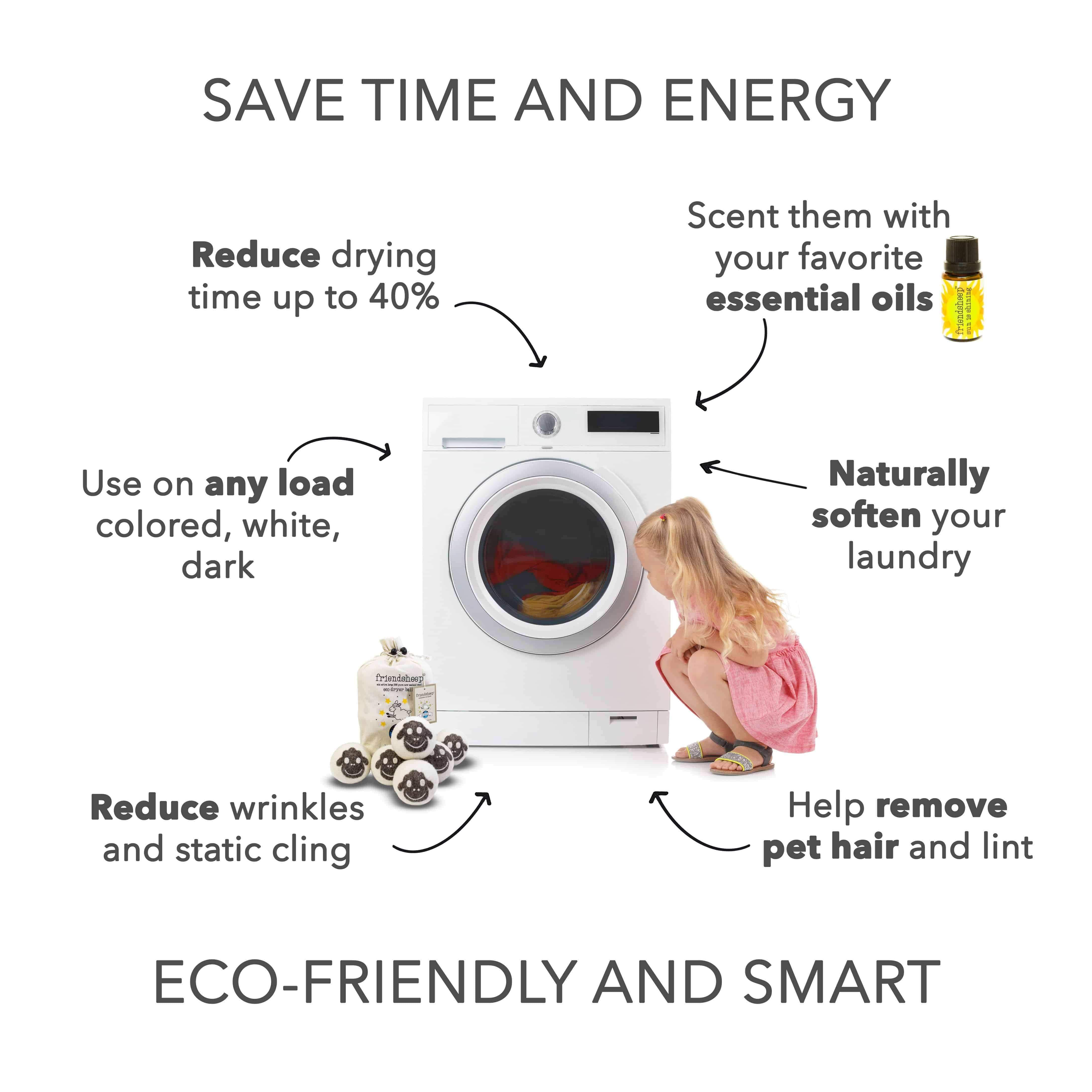 Friendsheep Eco Dryer Balls Flock of Friends Eco Dryer Balls