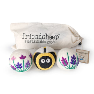 Friendsheep Eco Dryer Balls Flower Fields