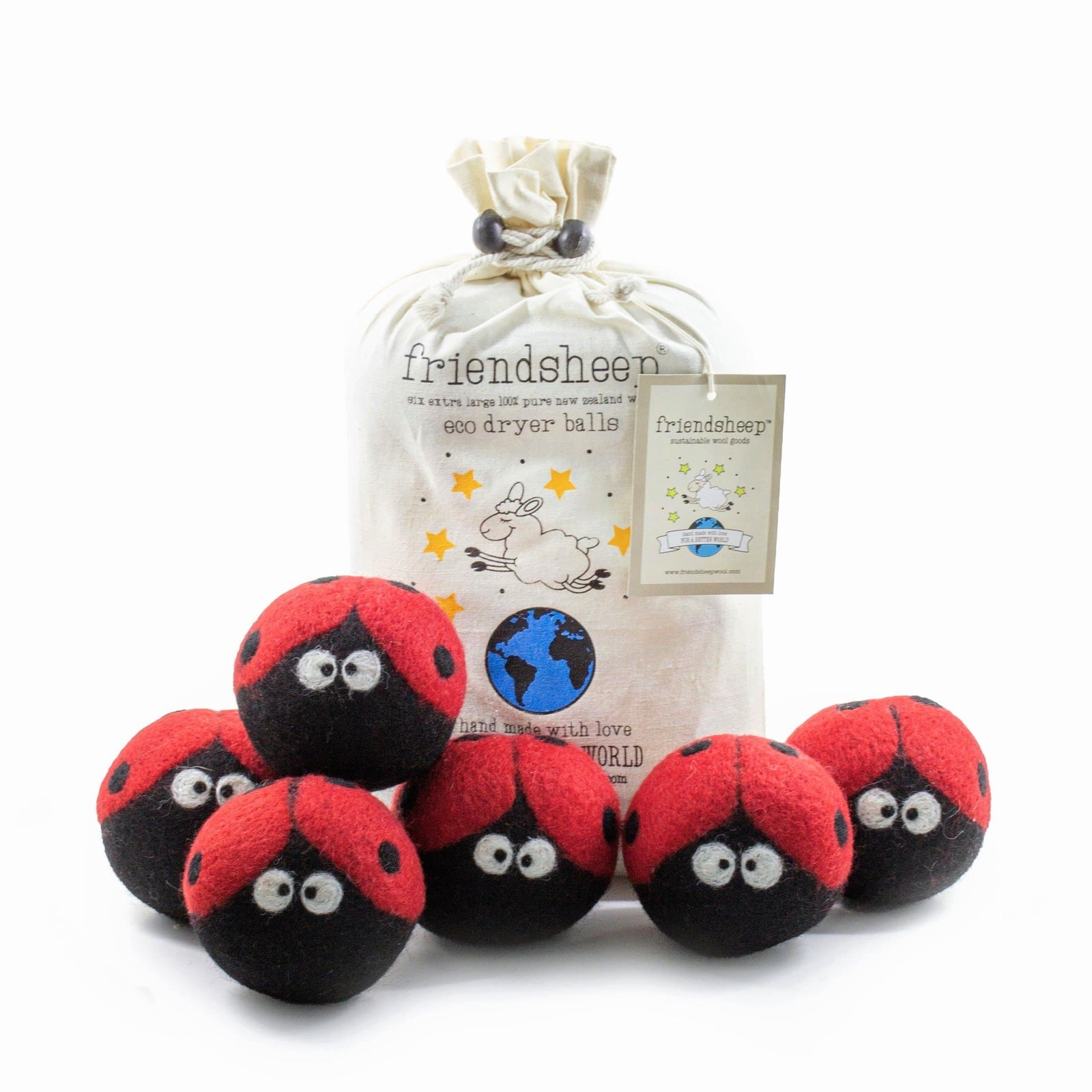 Friendsheep Eco Dryer Balls Laundrybugs Eco Dryer Balls