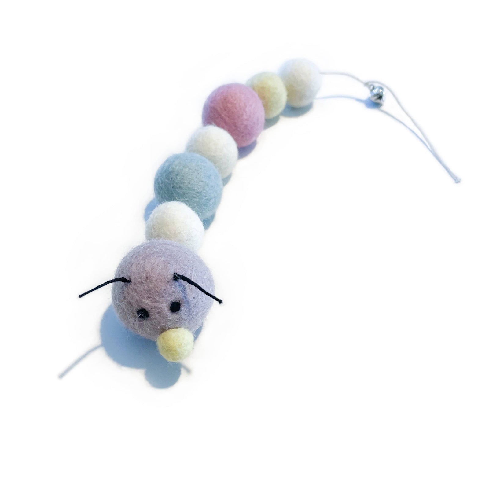 Friendsheep Pet Toys CANDY KAT (pastel colors) Candy Kat the Caterpillar Eco Toy