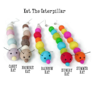 Friendsheep Pet Toys Candy Kat the Caterpillar Eco Toy