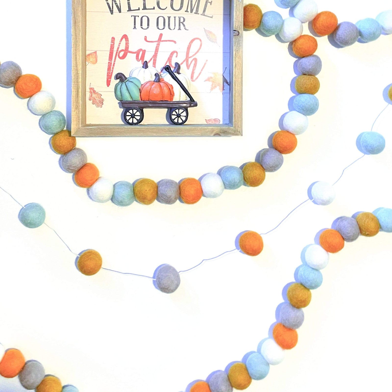 Friendsheep Pumpkin Patch - Eco Garland