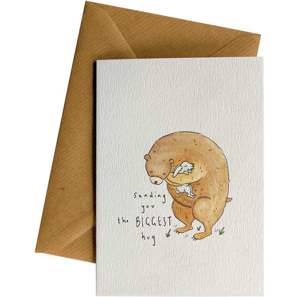 Biggest Bear Hug - Greeting Card