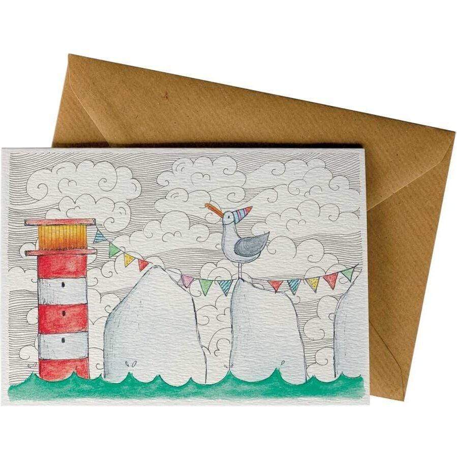 Seagull - Greeting Card