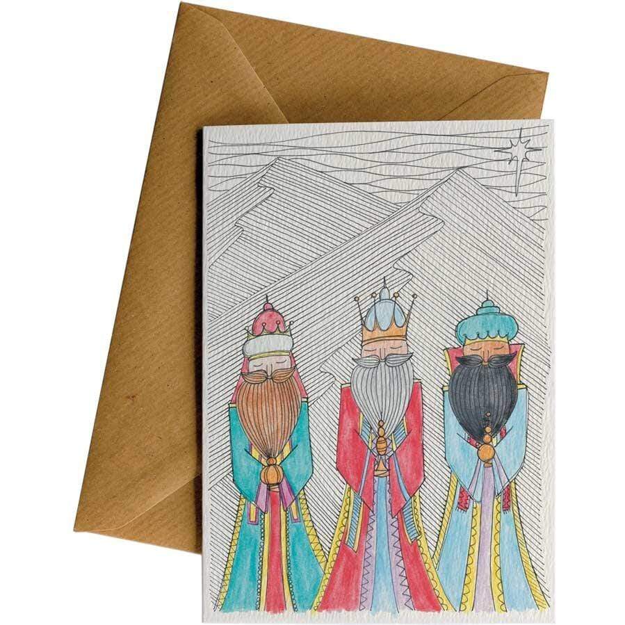 Friendsheep Sustainable Goods greeting_card Three Wise Men - Greeting Card