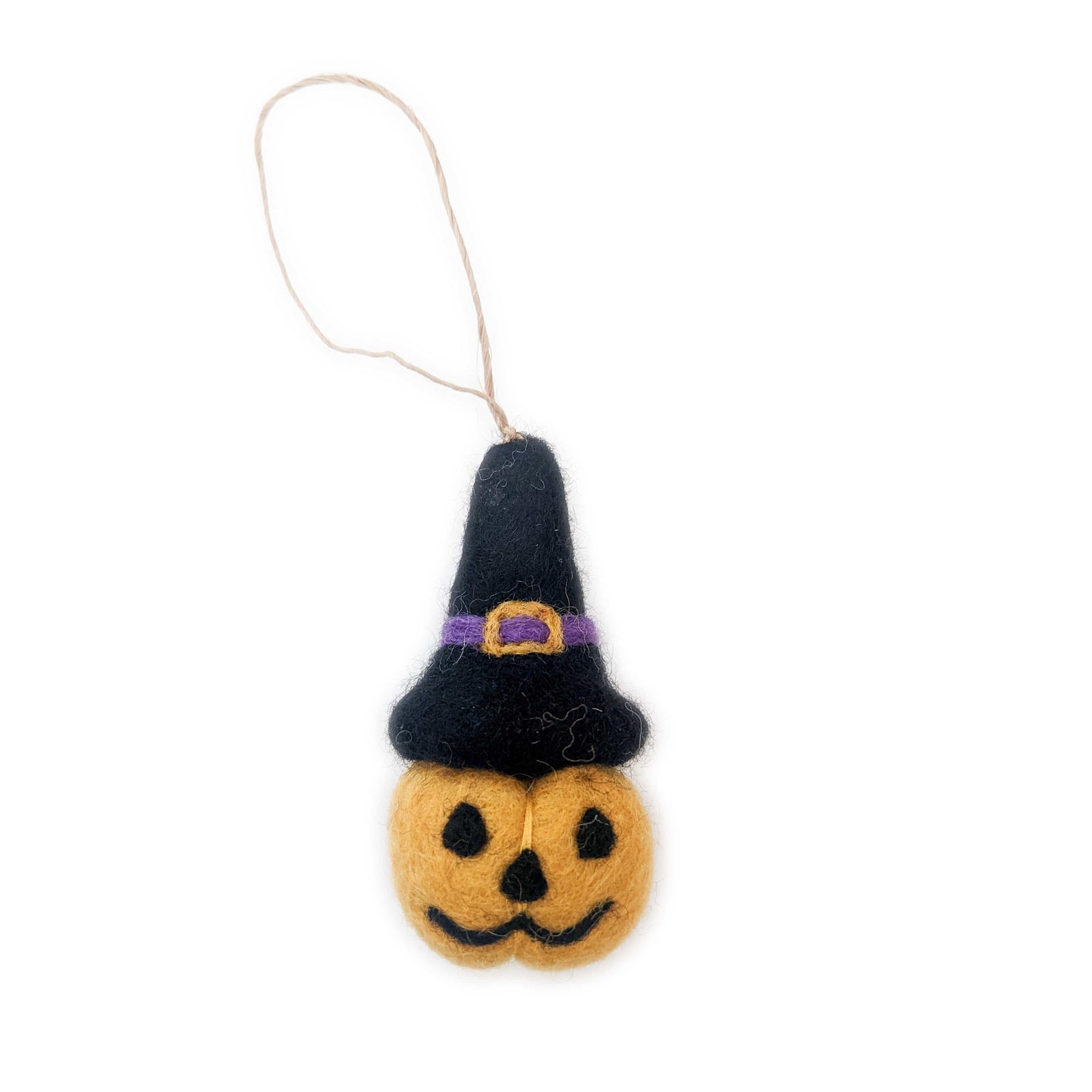 Friendsheep Sustainable Wool Goods Walt the Pumpkin Wizard Eco Freshener