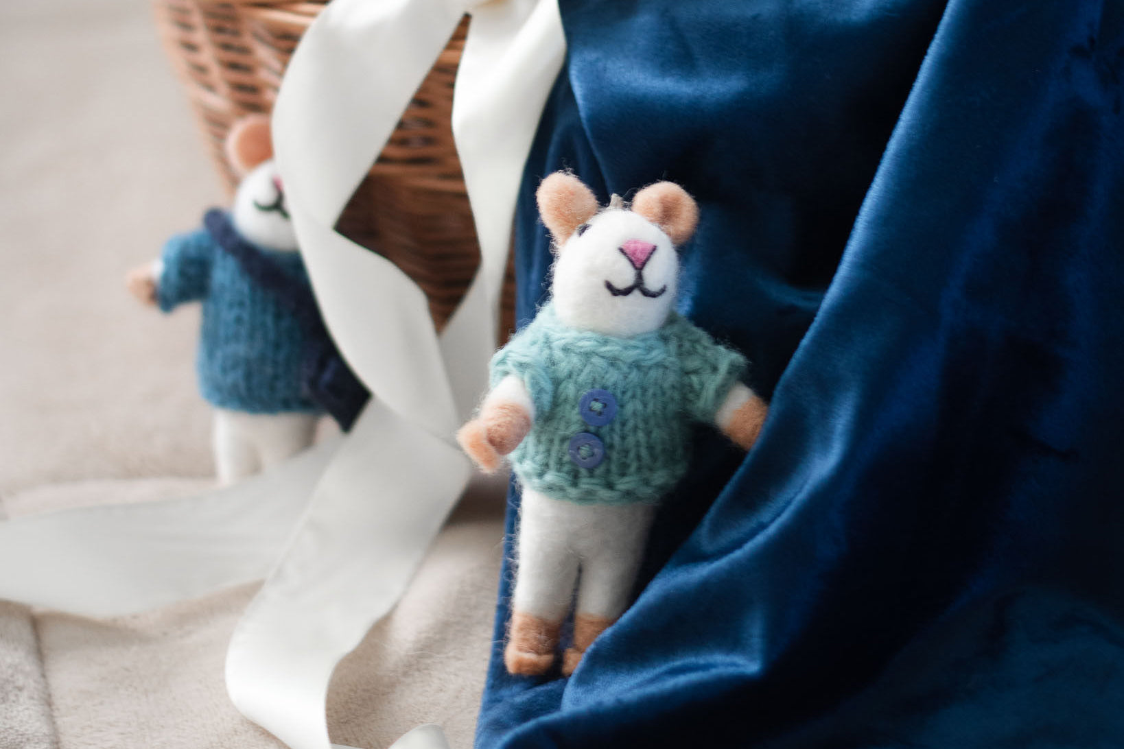 Holiday Mouse Eco Ornaments