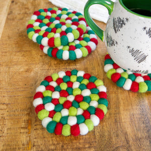 Friendsheep Coaster North Pole Eco Coasters & Trivet
