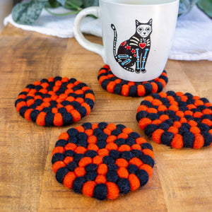 Friendsheep Coaster Trick or Treat Eco Coasters & Trivet