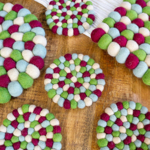 Friendsheep Coaster Yuletide Eco Coasters & Trivet