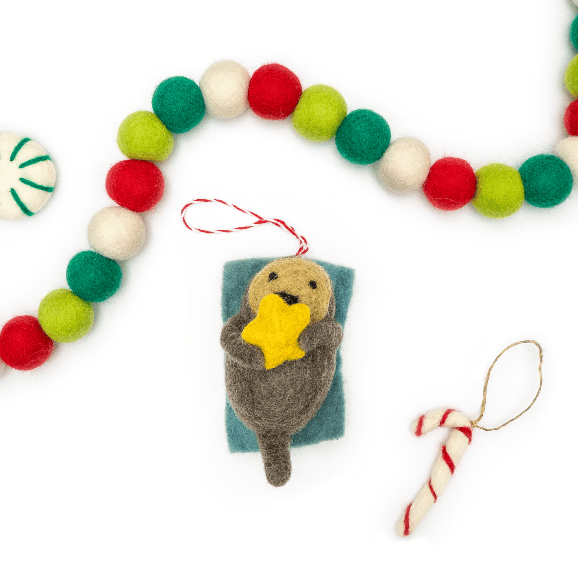 Friendsheep Daisy the Sea Otter Eco Ornament