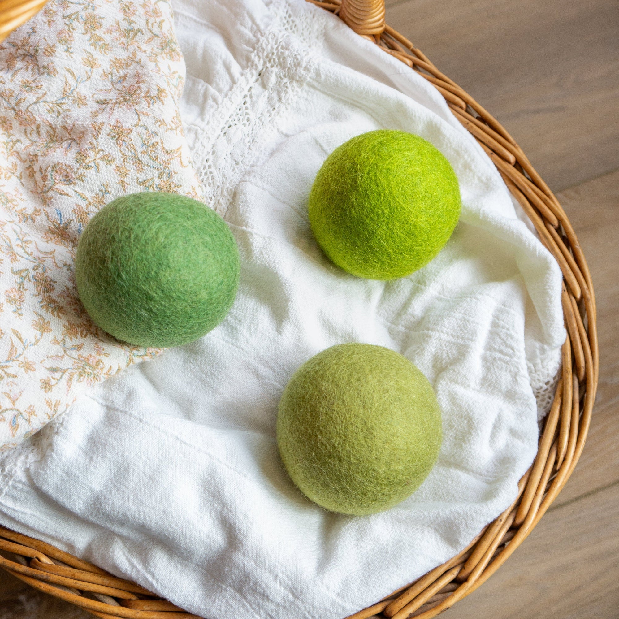 Friendsheep Eco Dryer Balls Avocado Green Trio