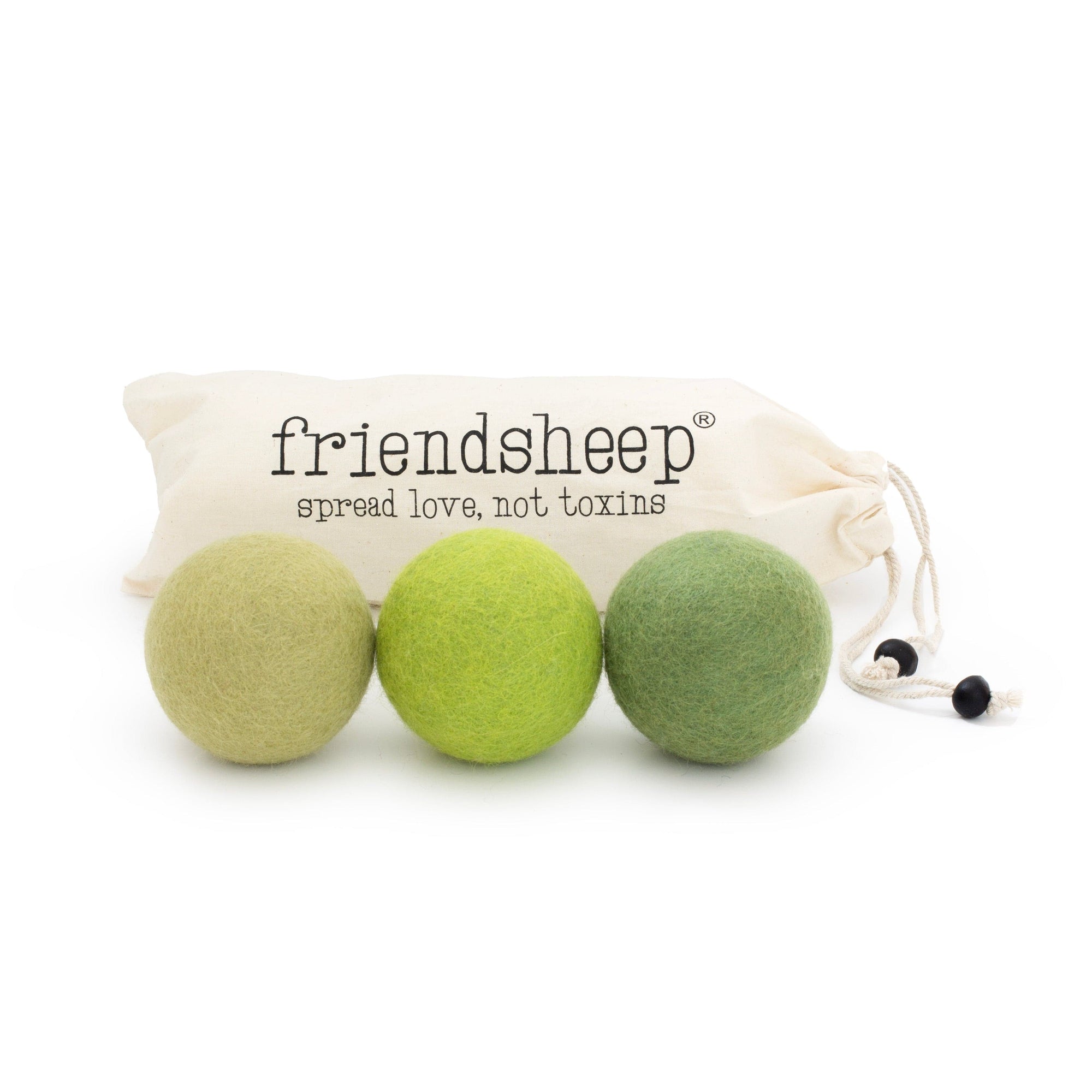 Friendsheep Eco Dryer Balls Avocado Trio