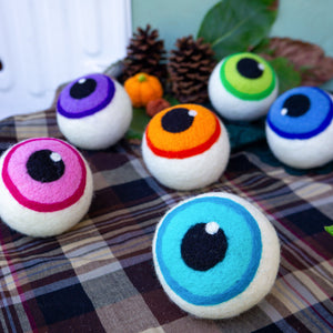 Friendsheep Eco Dryer Balls Blue Eerie Eyeballs - Limited Edition