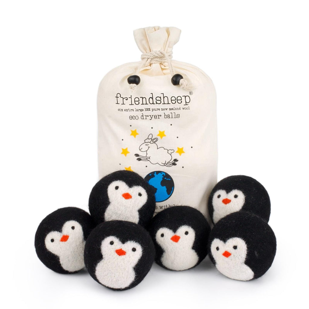 Eco Dryer Balls (Penguin pattern)