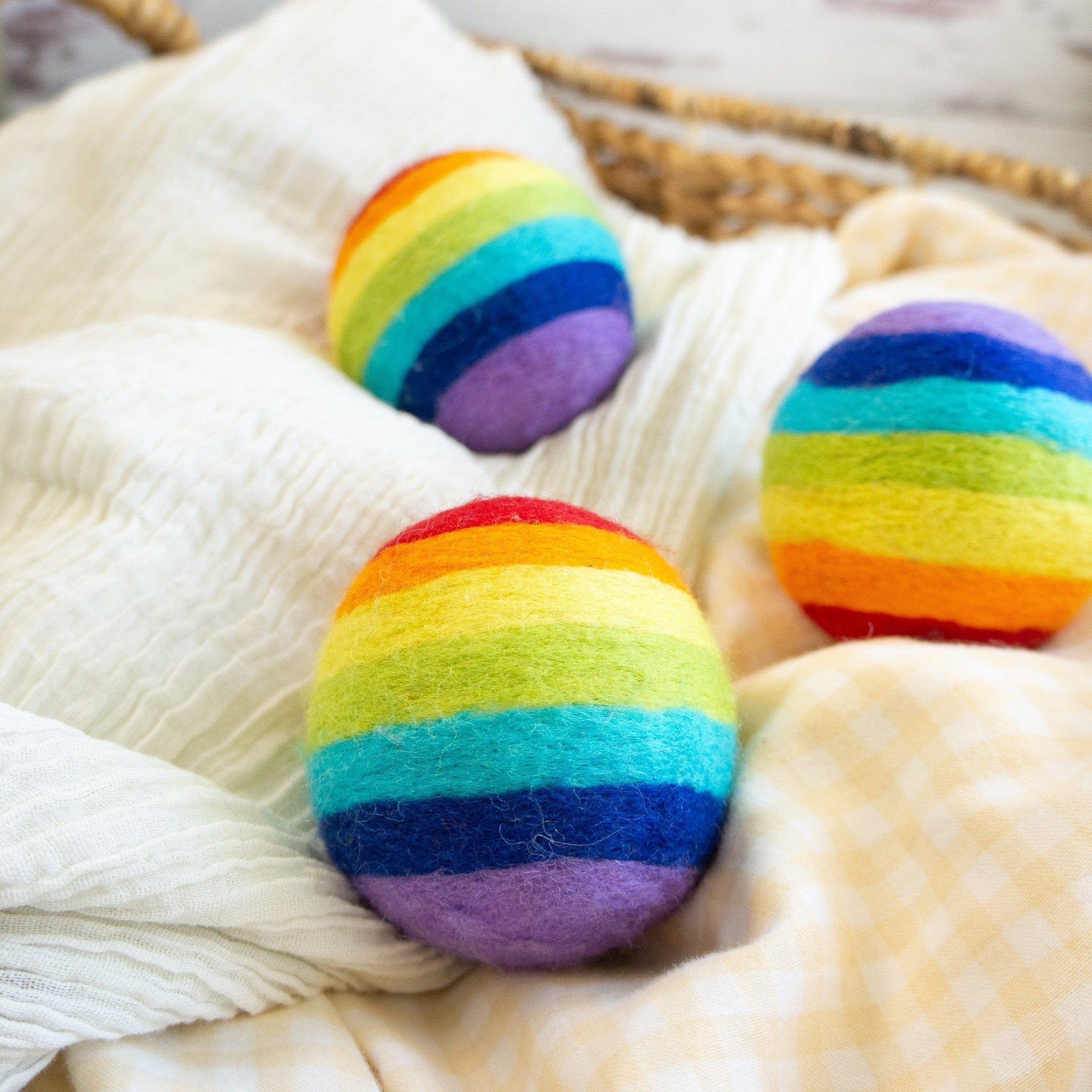 Friendsheep Eco Dryer Balls Disco Rollers Trio