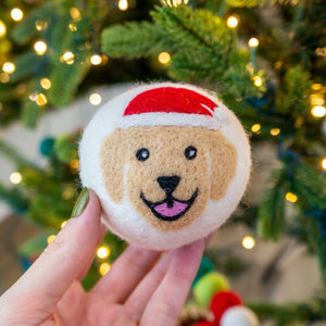 Friendsheep Eco Dryer Balls Jolly Dogs - Limited Santa's Hat Edition
