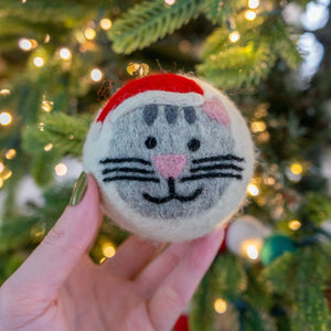 Friendsheep Eco Dryer Balls Jolly House Cats - Limited Santa's Hat Edition