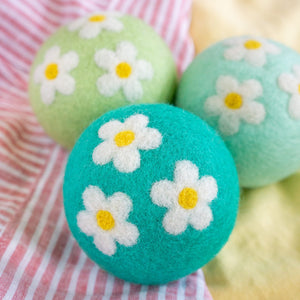 Friendsheep Eco Dryer Balls Morning Daisy Trio