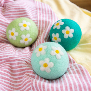 Friendsheep Eco Dryer Balls Morning Daisy Trio