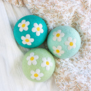 Friendsheep Eco Dryer Balls Morning Daisy Trio