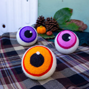 Friendsheep Eco Dryer Balls Pink Eerie Eyeballs - Limited Edition