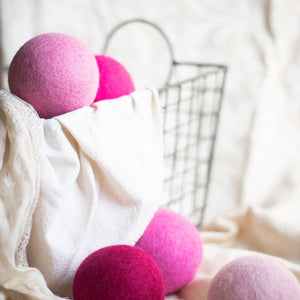 Friendsheep Eco Dryer Balls Pink Valentine