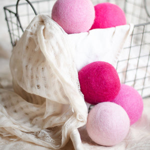 Friendsheep Eco Dryer Balls Pink Valentine