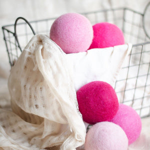 Friendsheep Eco Dryer Balls Pink Valentine