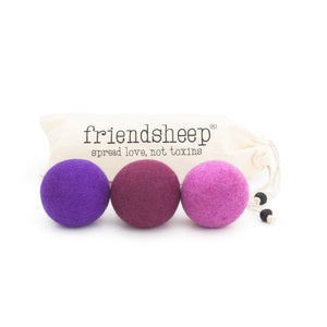 Friendsheep Eco Dryer Balls Plum Trio