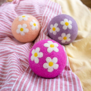 Friendsheep Eco Dryer Balls Sunset Daisy Trio