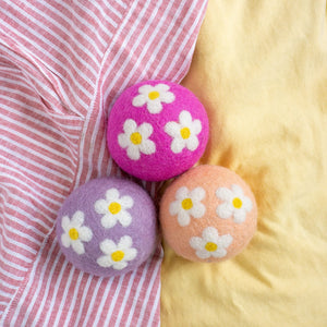 Friendsheep Eco Dryer Balls Sunset Daisy Trio