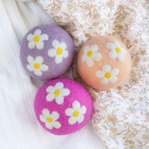 Friendsheep Eco Dryer Balls Sunset Daisy Trio