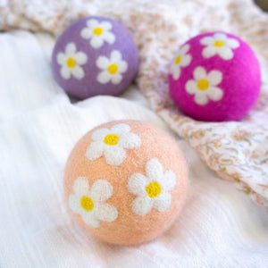 Friendsheep Eco Dryer Balls Sunset Daisy Trio