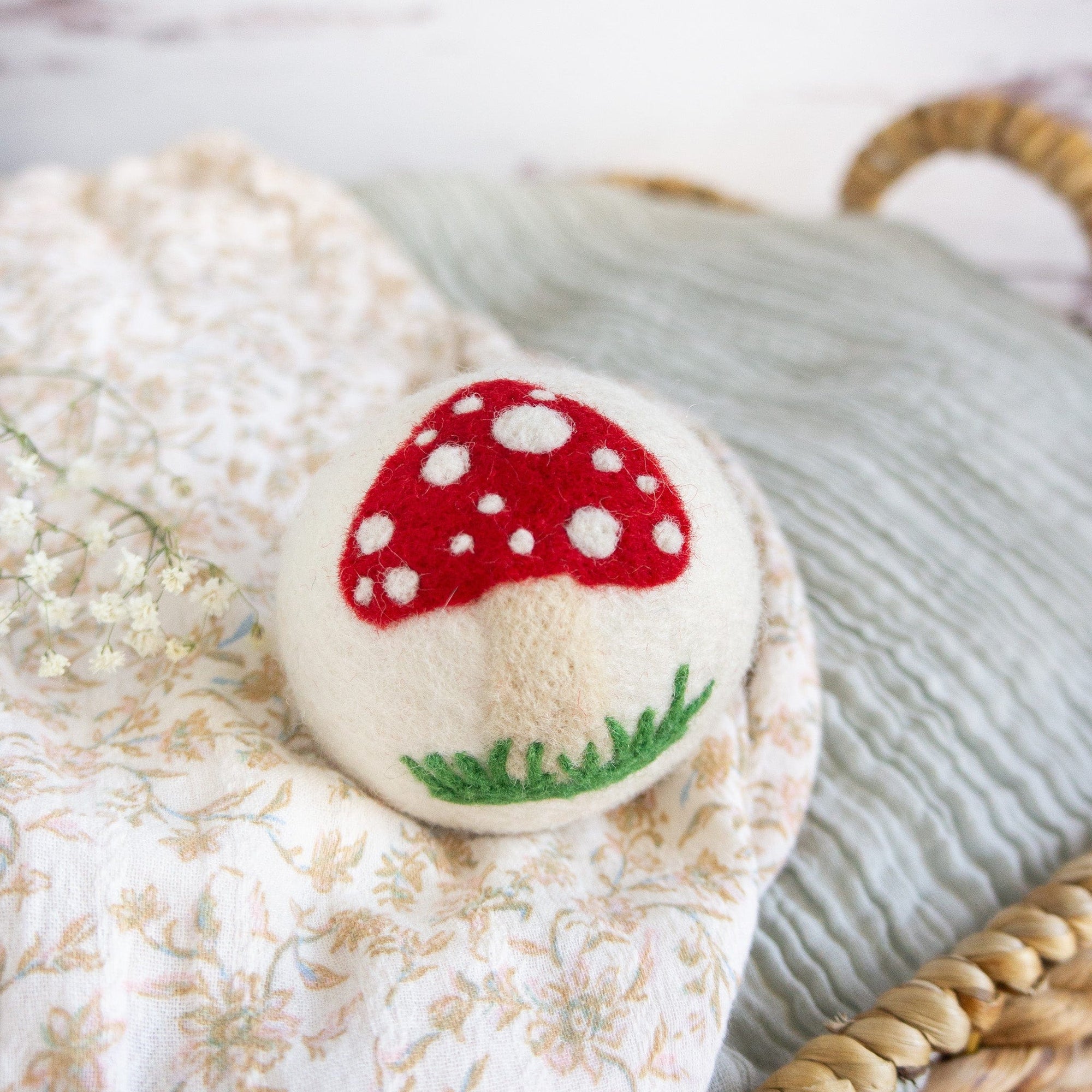 Friendsheep Eco Dryer Balls White Mushroom Trio